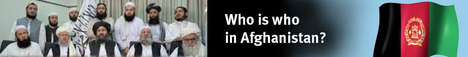 Who is who in Afghanistan?